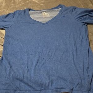 Nike Royal Blue V-Neck Tee